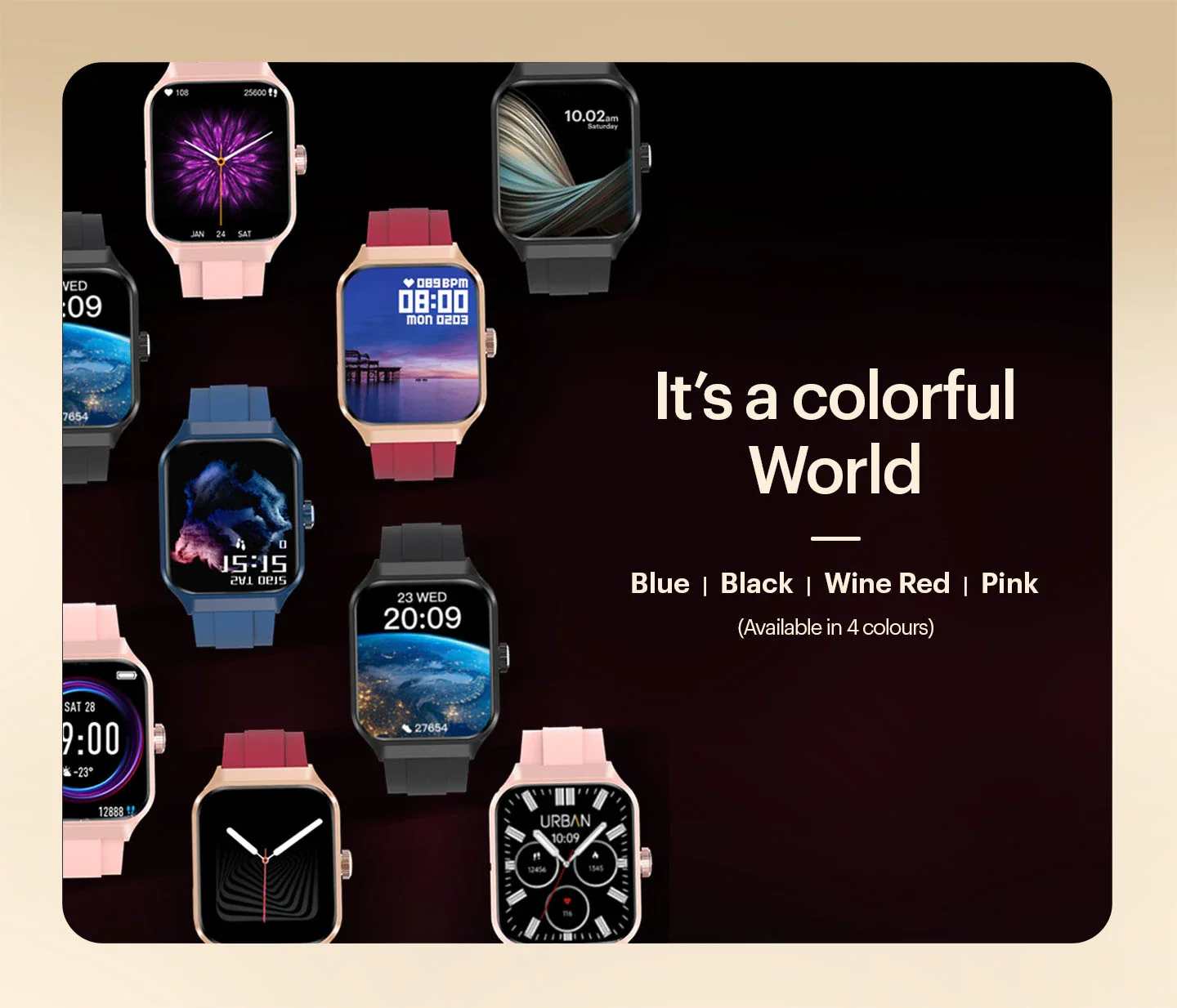 URBANE Max 02 Calling Smart Watch