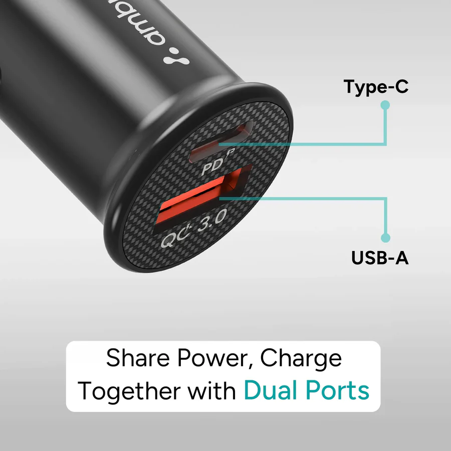 AMBRANE 20W CAR CHARGER [ACC-21]