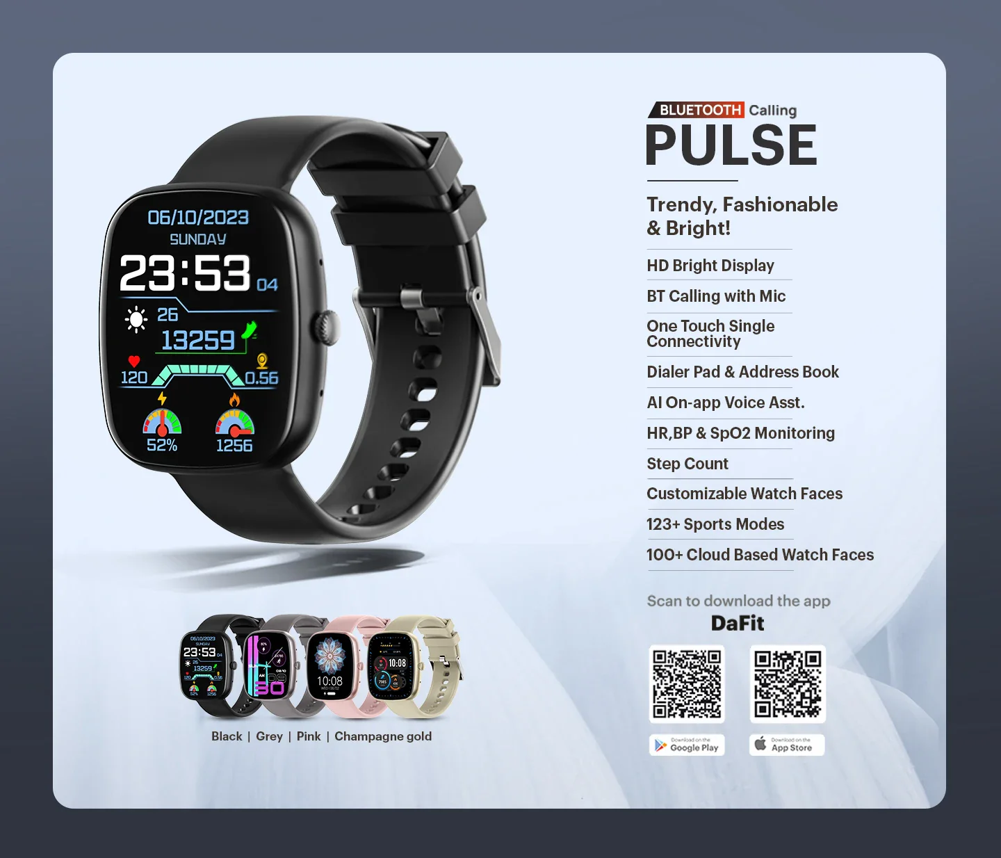 URBAN Pulse 2.01” Super HD Display With One-Connect Bluetooth Calling