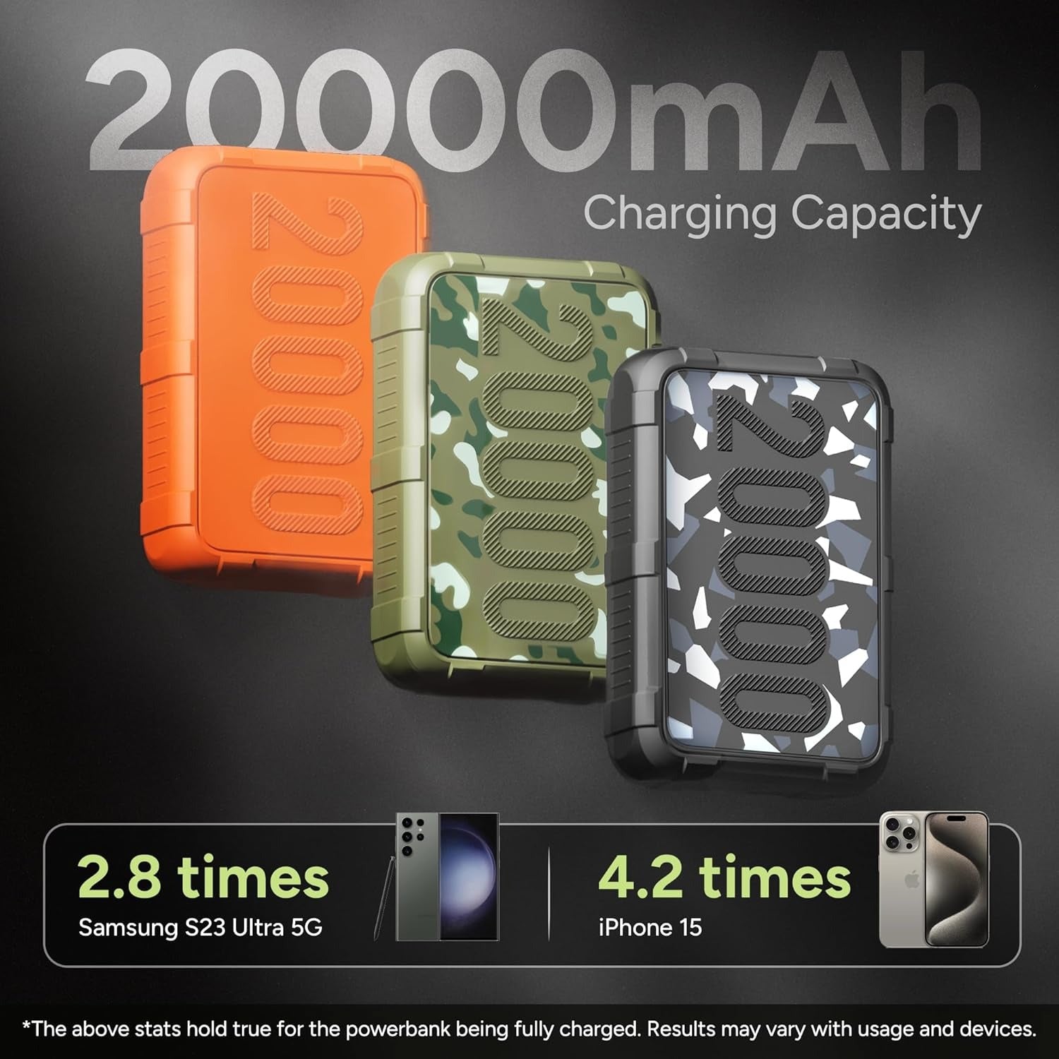 AMBRANE FORCE 10K 10000MAH POWER BANK WITH 22.5 BOOSTEDSPEED