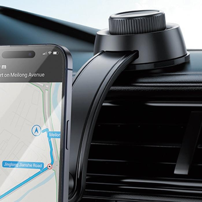 XUNDD Vacuum Suction Magnetic Car Phone Holder Car GPS Bracket Metal Mobil Cangkir Lsap 360 Rotation - XDHO-065【Car Holder】