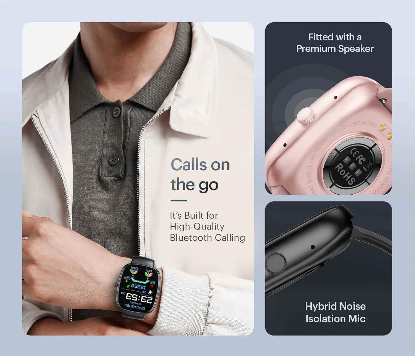 URBAN Pulse 2.01” Super HD Display With One-Connect Bluetooth Calling