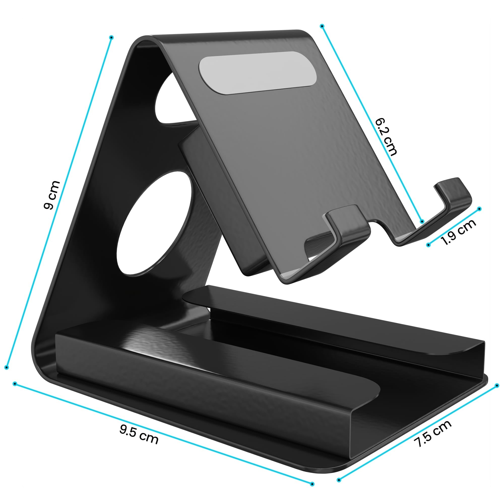 Mobile Phone Stand with Card and Pen Holder