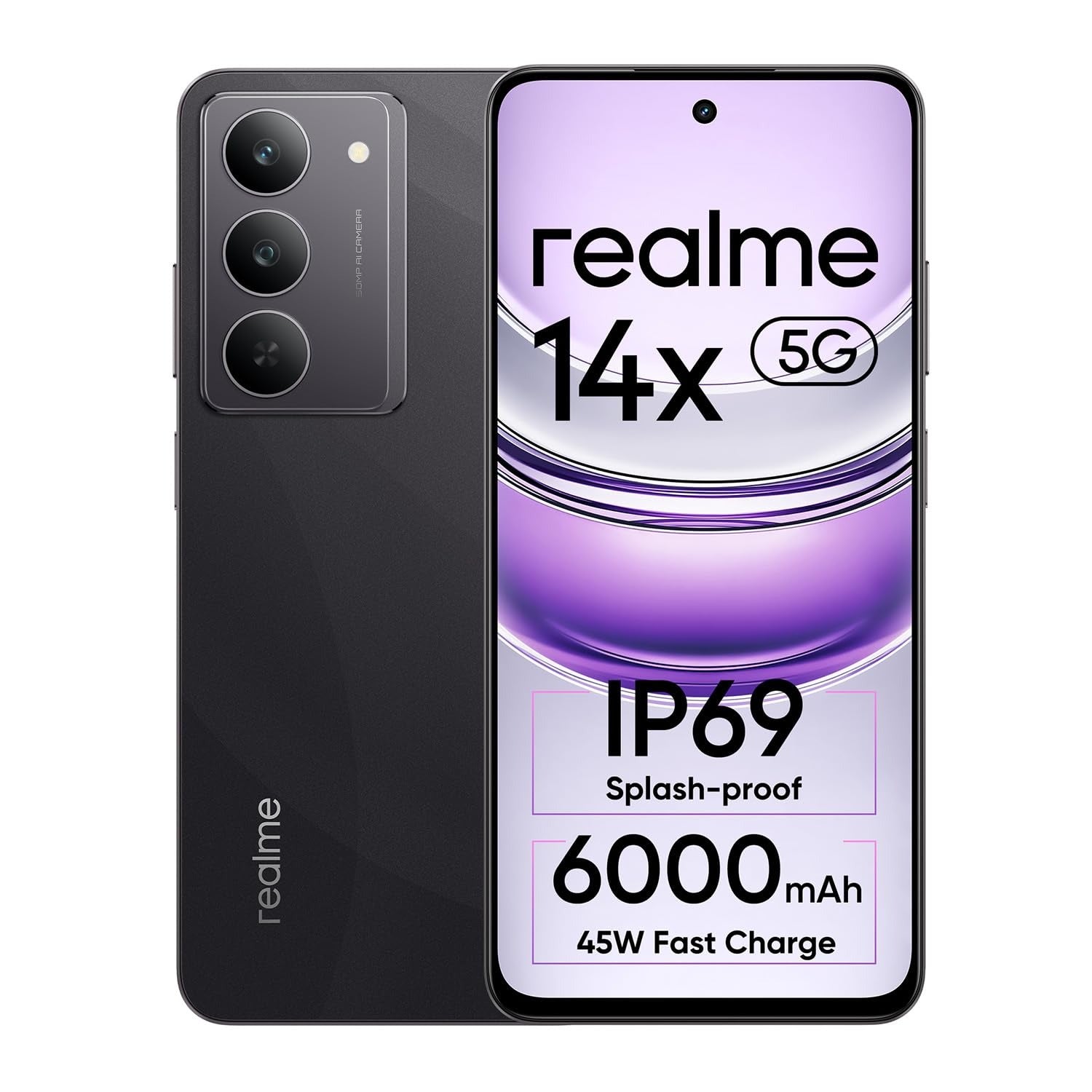 REALME 14X 8/128 BLACK RMX3940