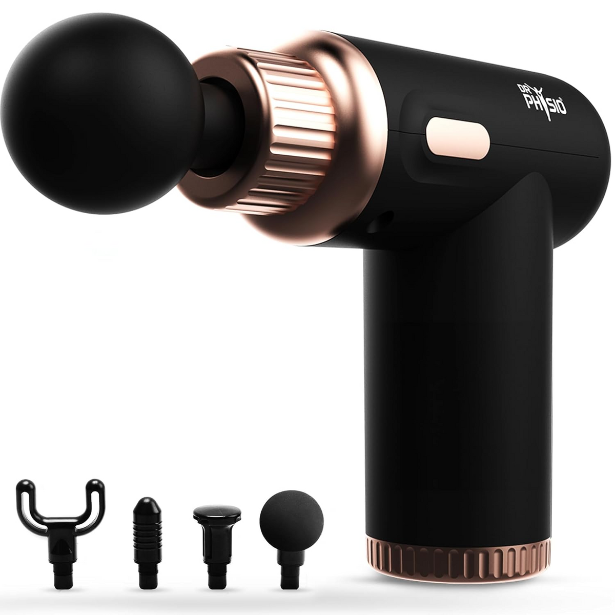 Big Percussion Gun Massager for Full Body Pain Relief, Rechargeable Cordless Deep Tissue Massage Machine for Legs & Arms, Use at Home, Gym & During Travel