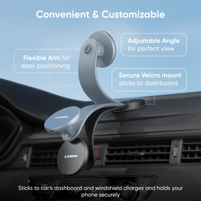 Ambrane AerosynQ Dash Wireless Charger